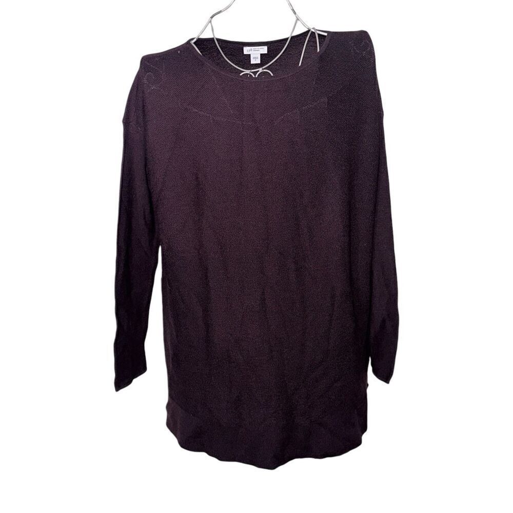 NEW WITH TAGS STUNNING J.Jill Merino Wool Washable Tunic Sweater Top Size small